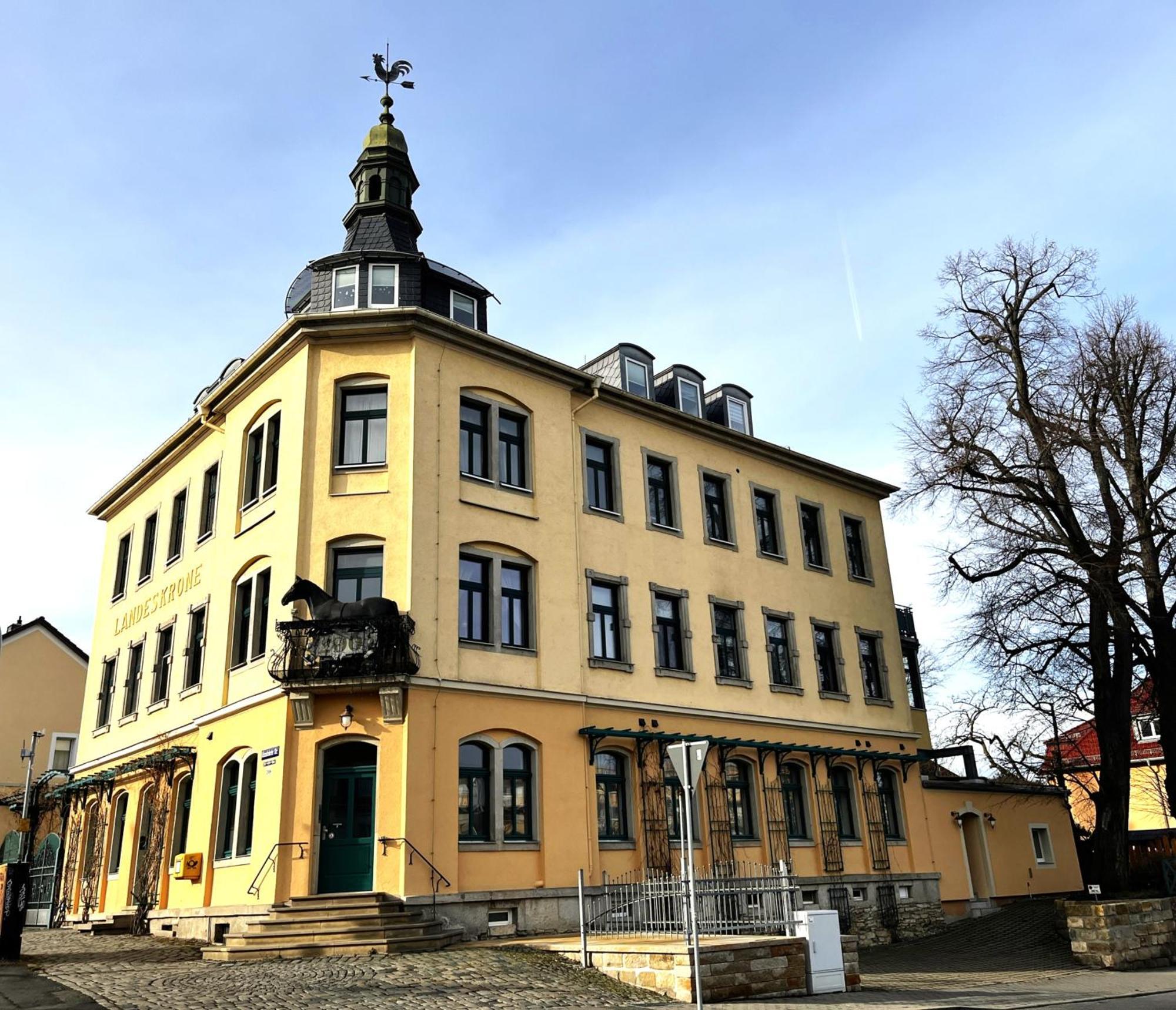 Ferienwohnungen Landeskrone Drezda Kültér fotó